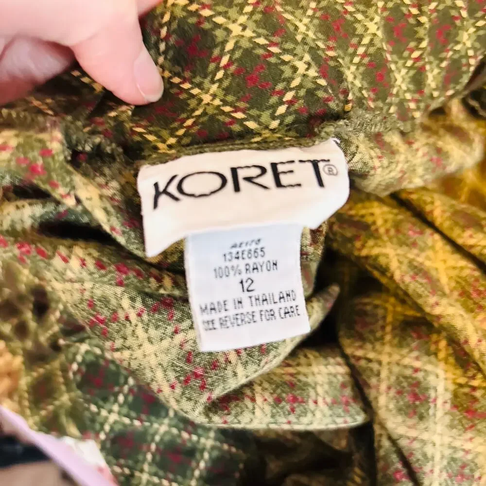 Koret vtg olive